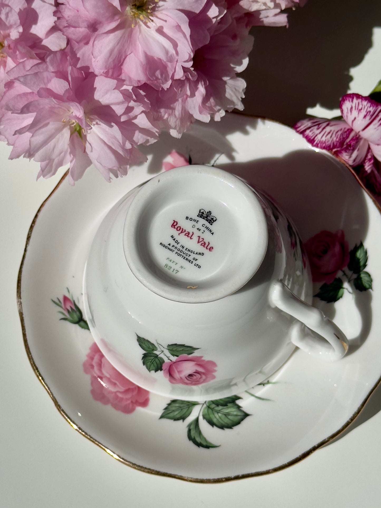 Tasse et soucoupe Pivoines magiques