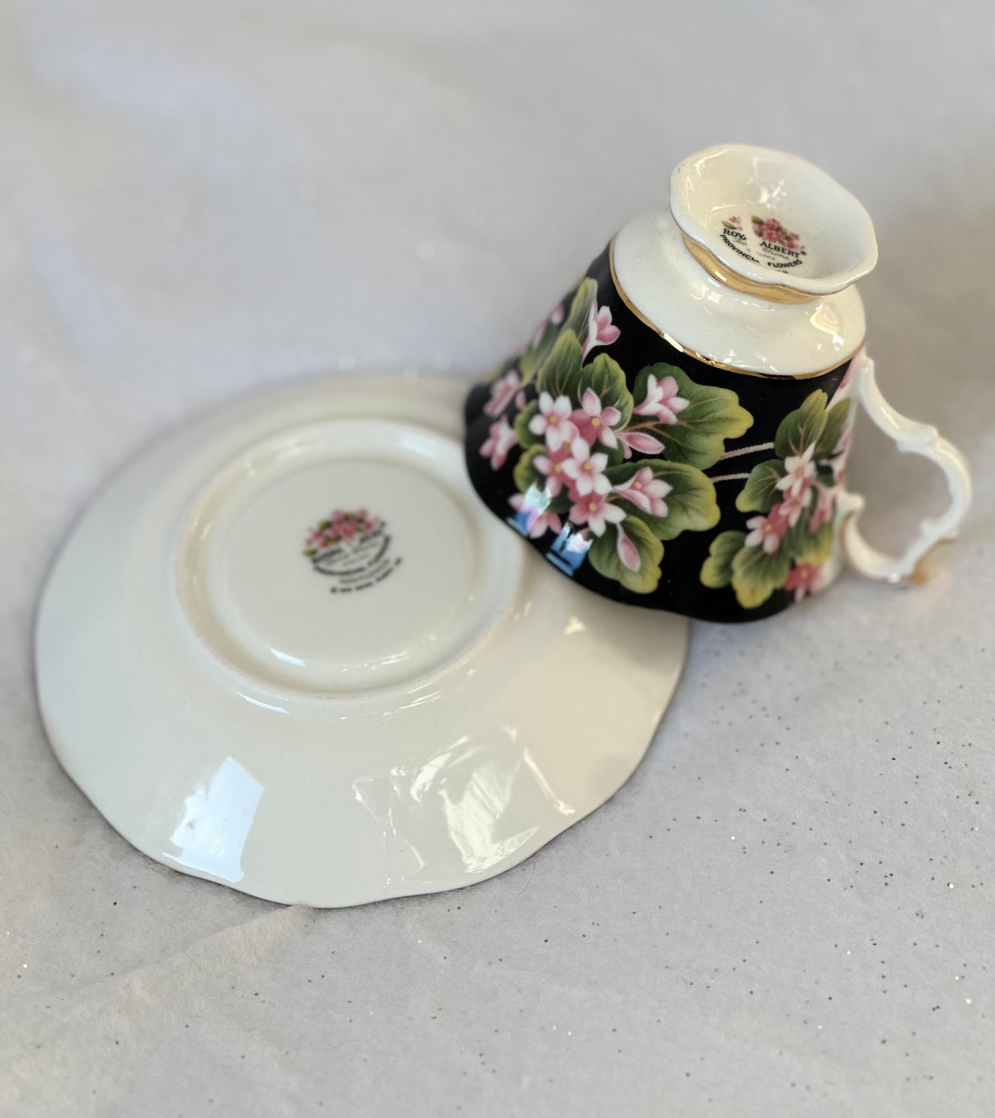 Tasse et soucoupe Royal Albert Mayflower