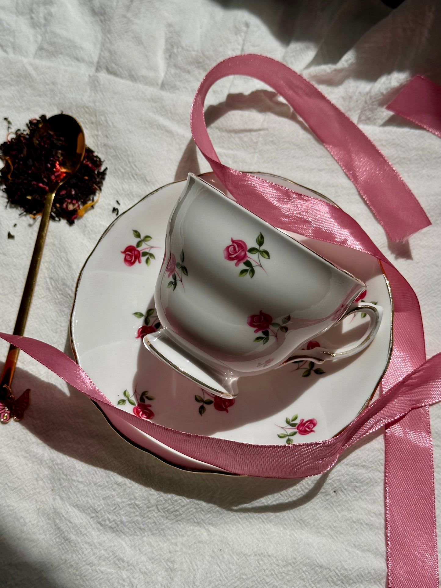 L’Heure du Thé – Trio Anglais Ditsy Roses