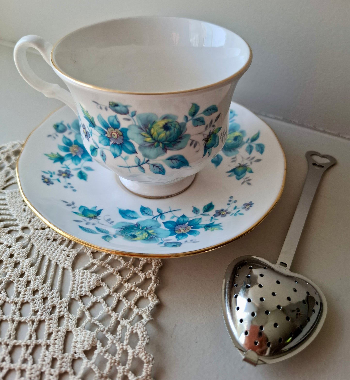 Tasse et soucoupe Éclat Émeraude
