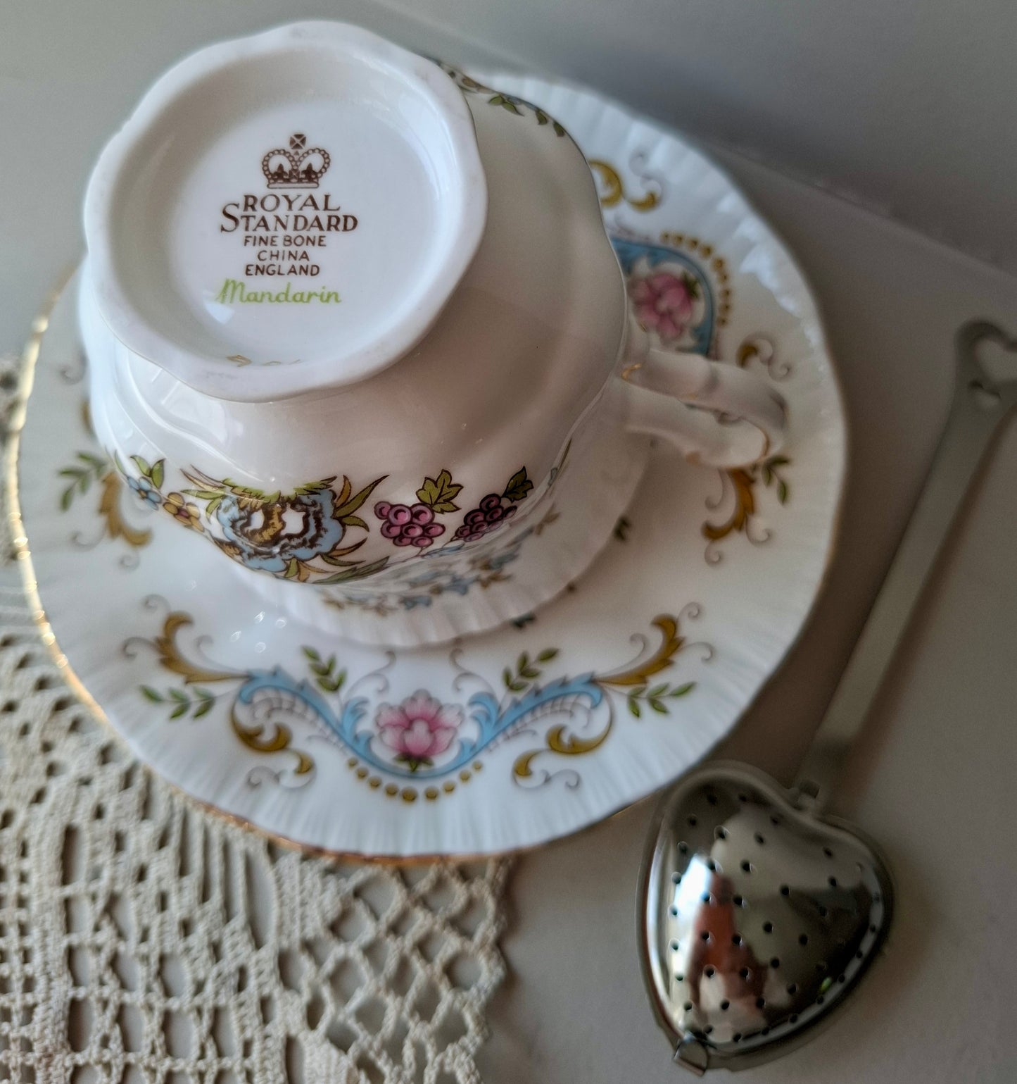 Tasse et soucoupe Mandarin