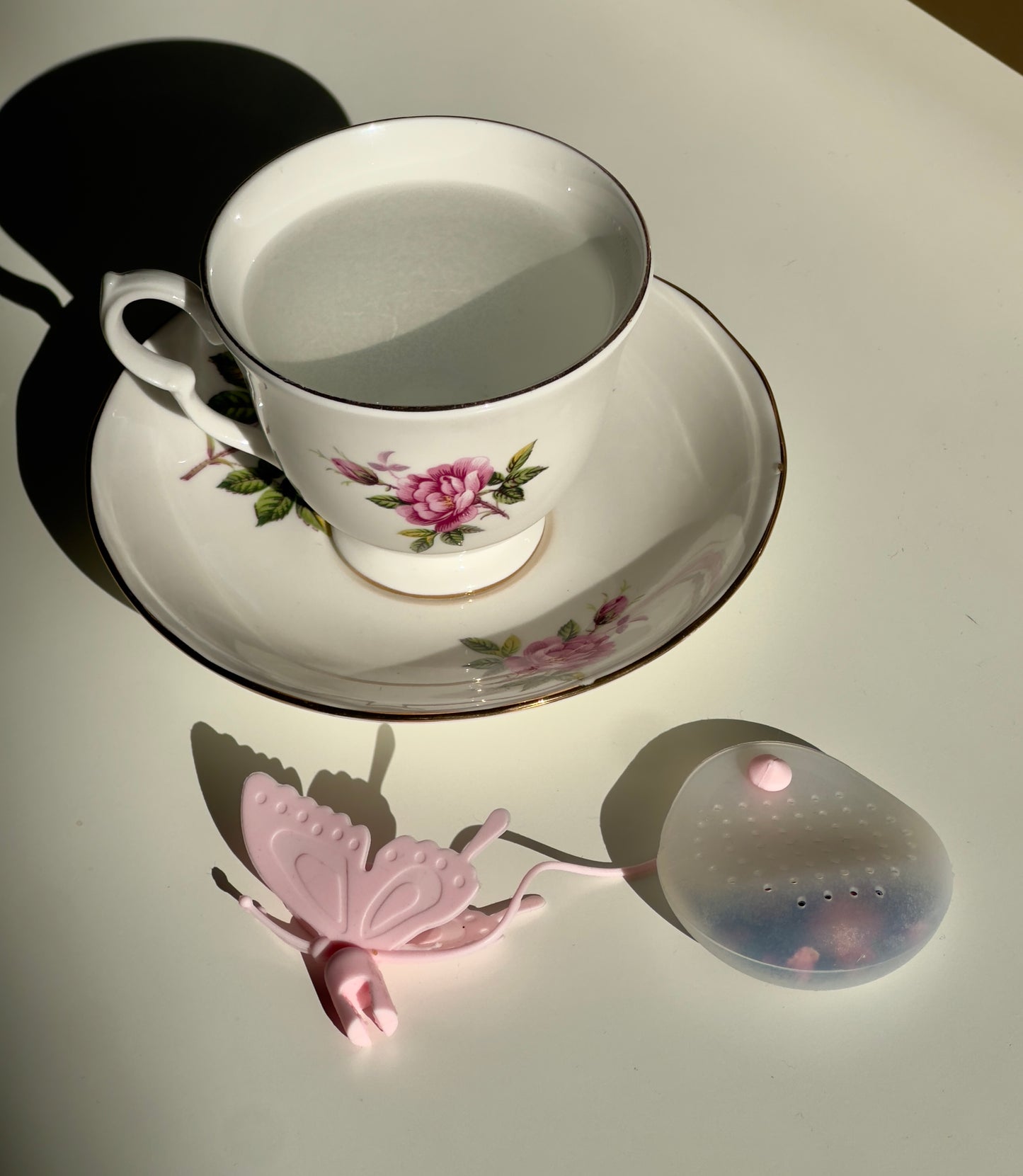 Papillon à thé - infuseur