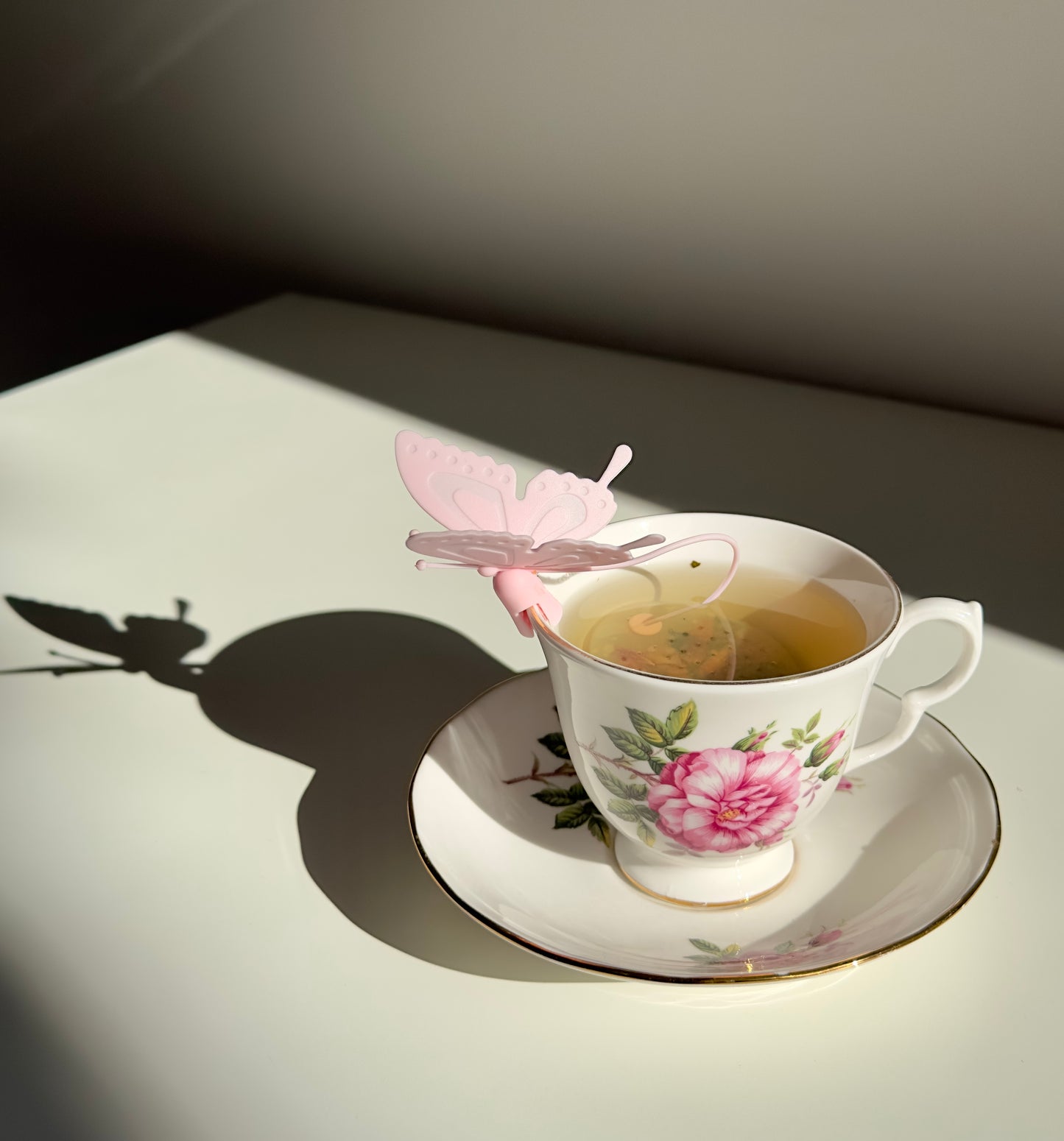 Papillon à thé - infuseur