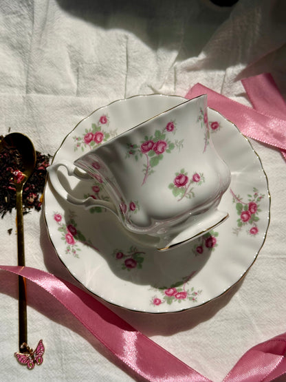 Tasse et soucoupe Roses de Richmond