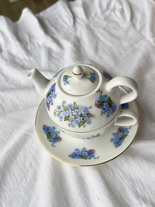 Théière individuelle deux en un