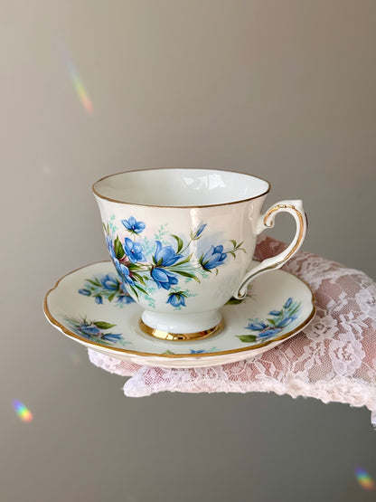 Tasse et soucoupe Rêve bleu