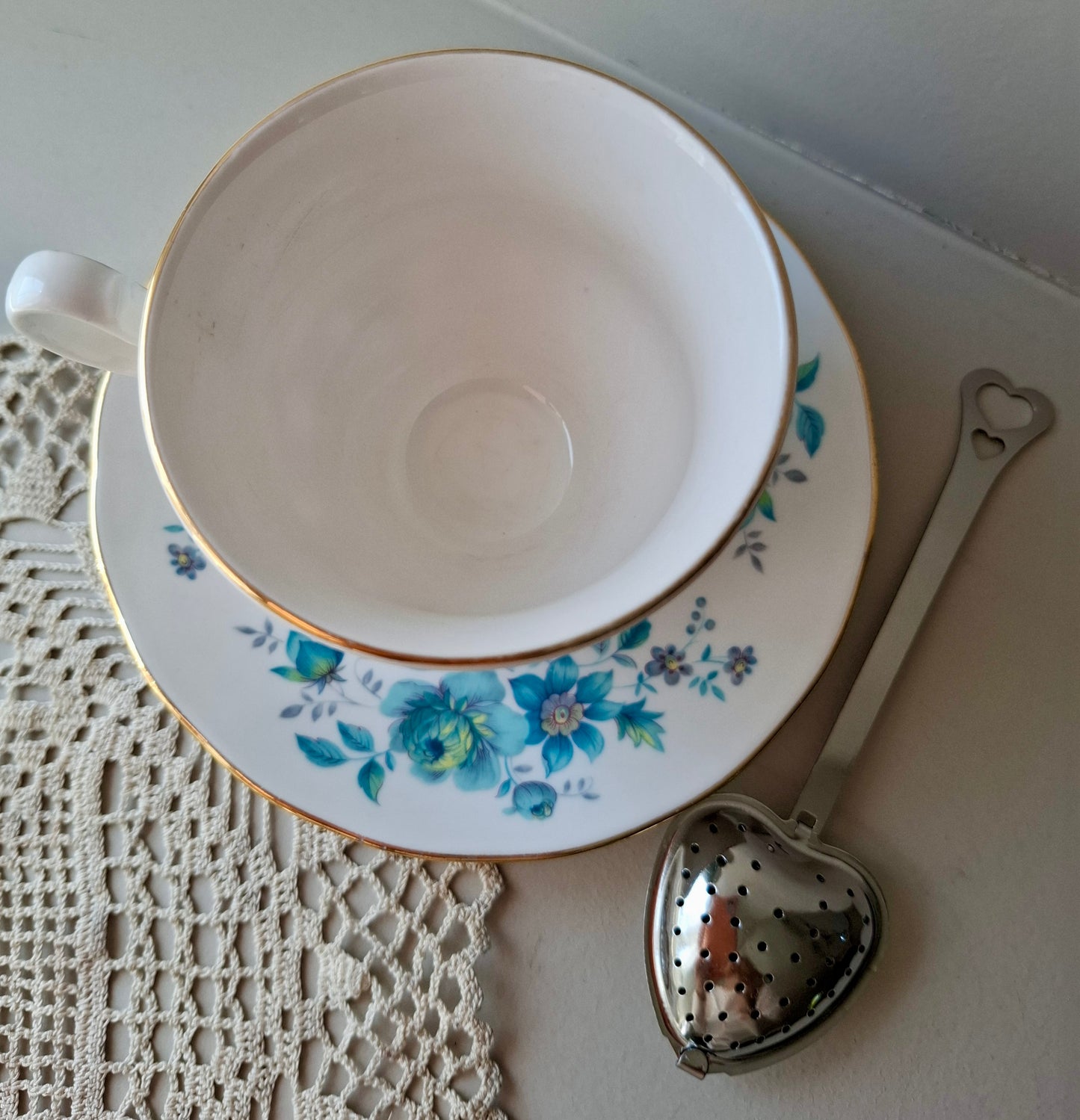 Tasse et soucoupe Éclat Émeraude