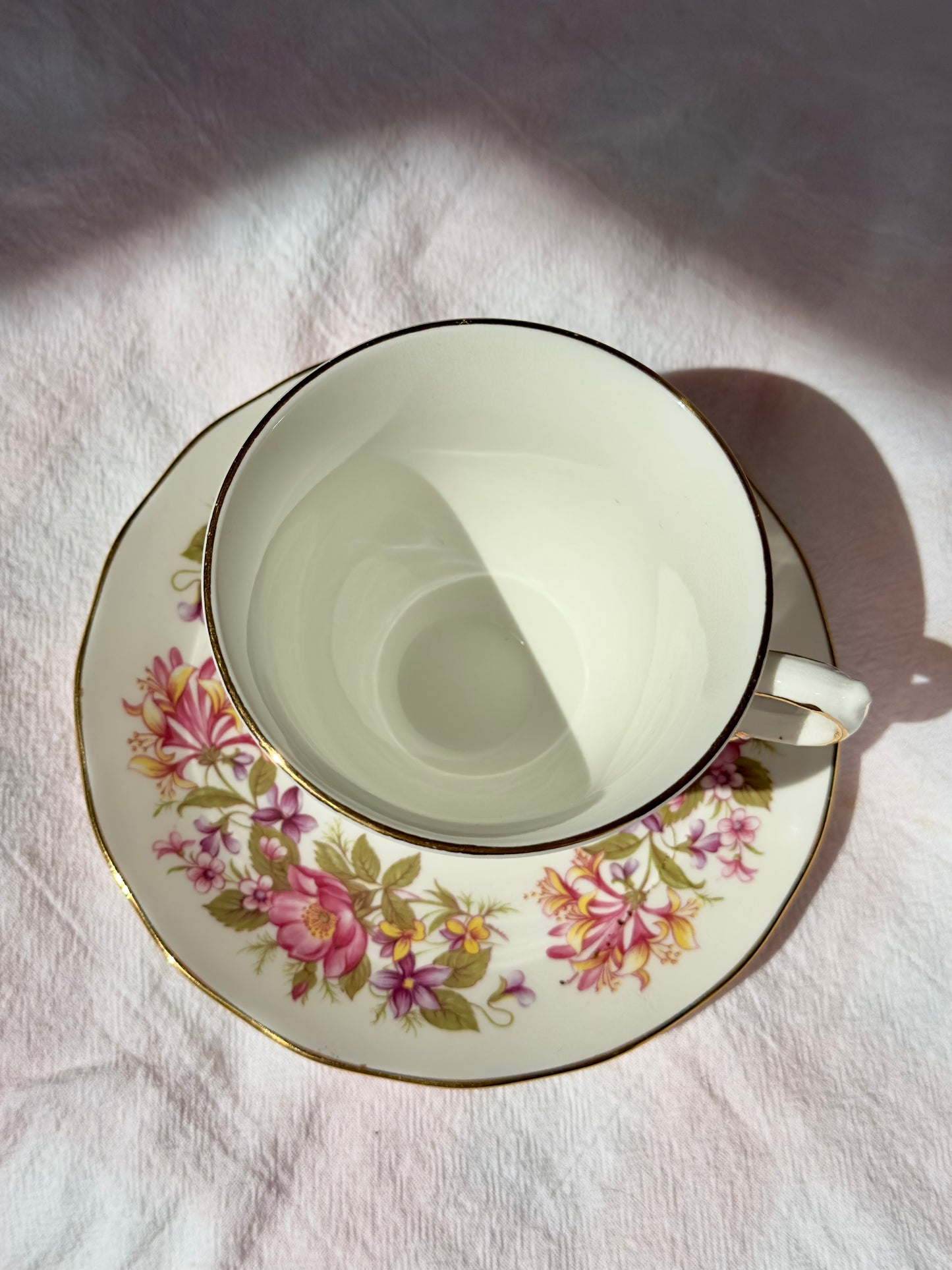Tasse et soucoupe Wayside Flowers