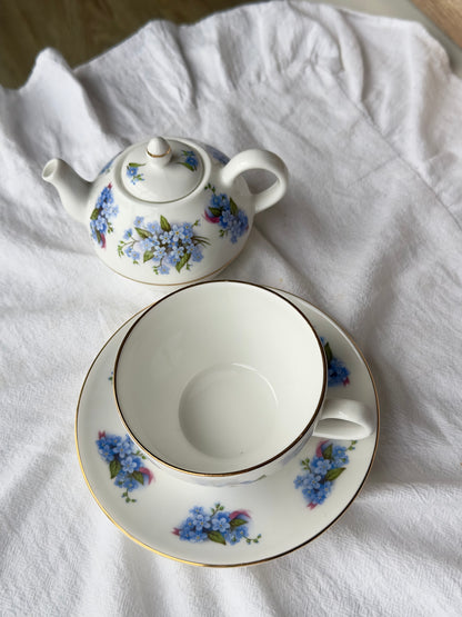 Théière individuelle deux en un