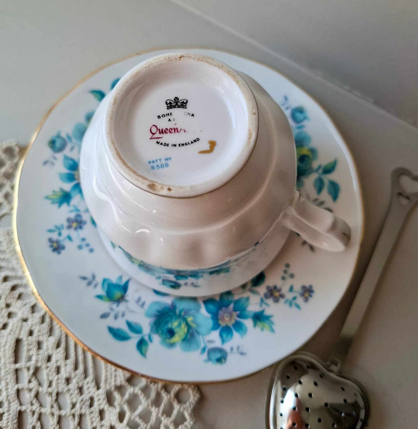 Tasse et soucoupe Éclat Émeraude