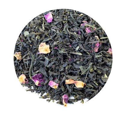 Tea Time in Winchester - Thé vert cerise et pétales de Rose