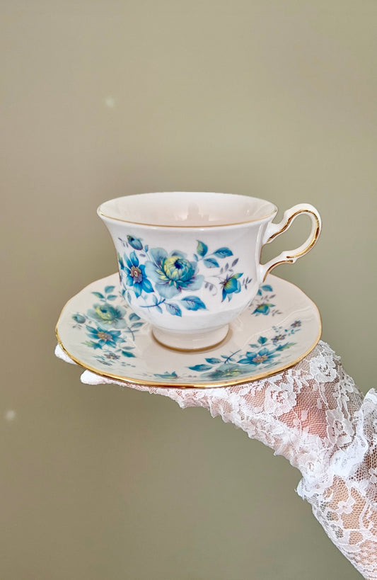 Tasse et soucoupe Éclat Émeraude