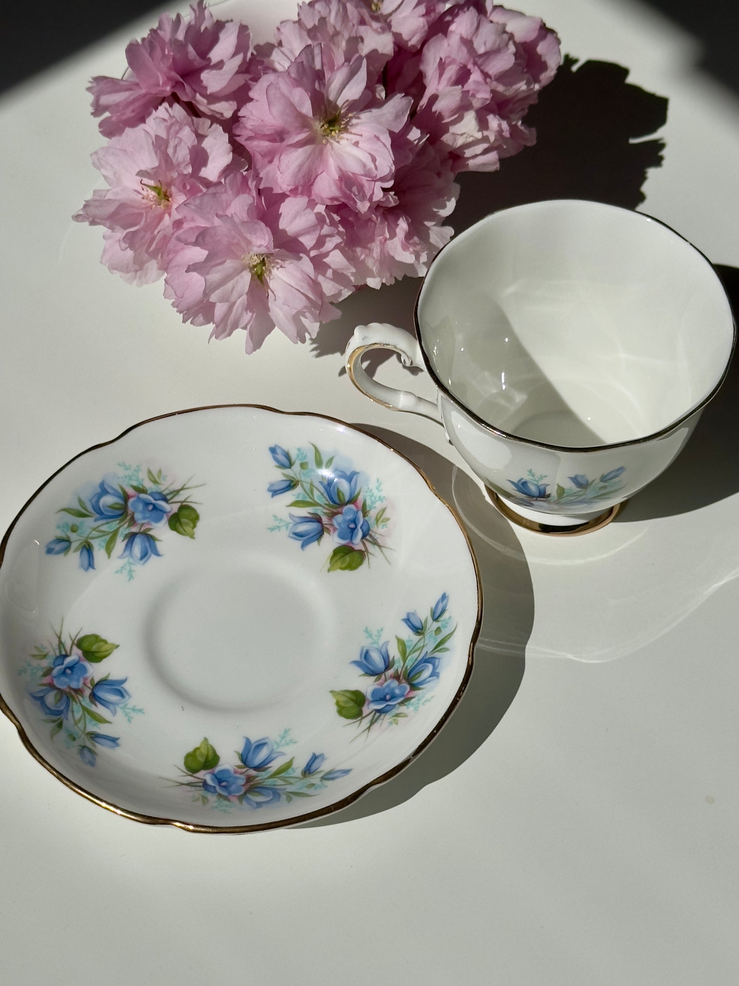 Tasse et soucoupe Rêve bleu