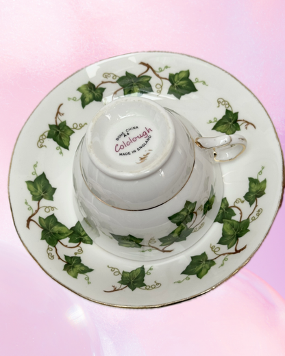 Tasse et soucoupe Lierre enchanté