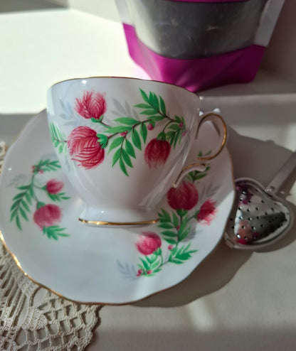 Tasse et soucoupe Chardons enchantés