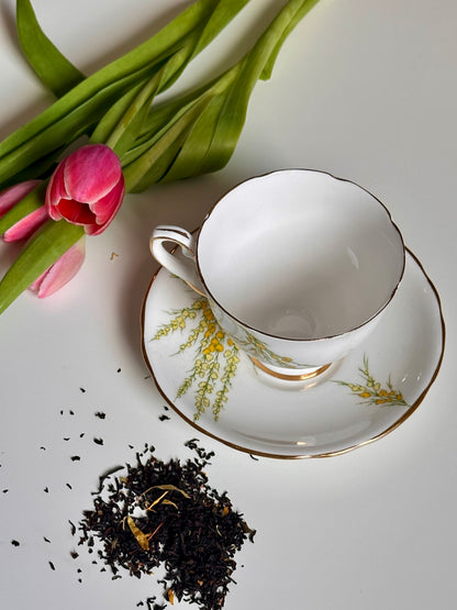 Tasse et soucoupe Genêt doré