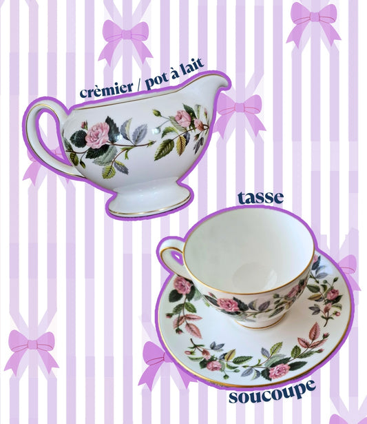 L’Heure du Thé – Trio Anglais Roses anciennes