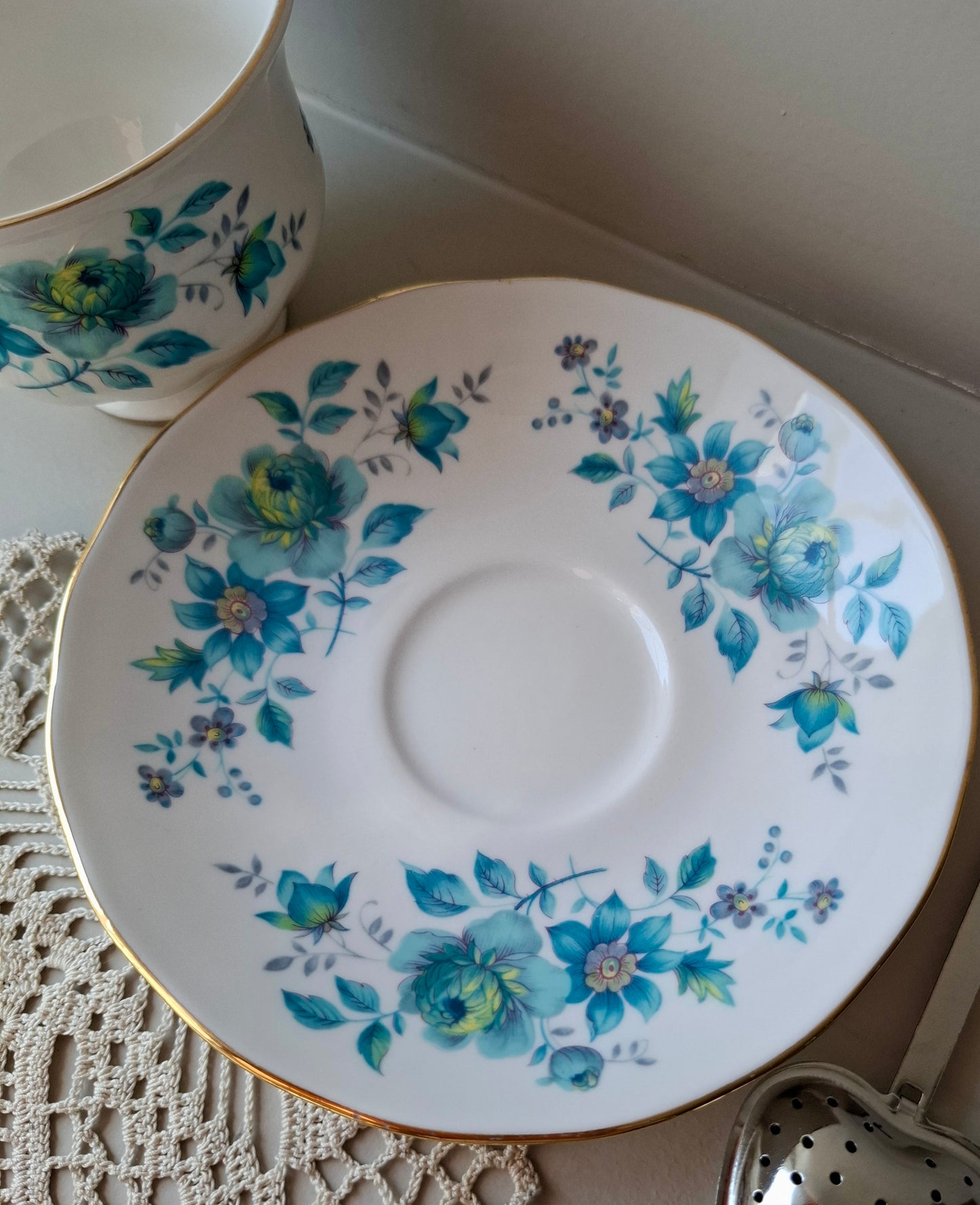 Tasse et soucoupe Éclat Émeraude