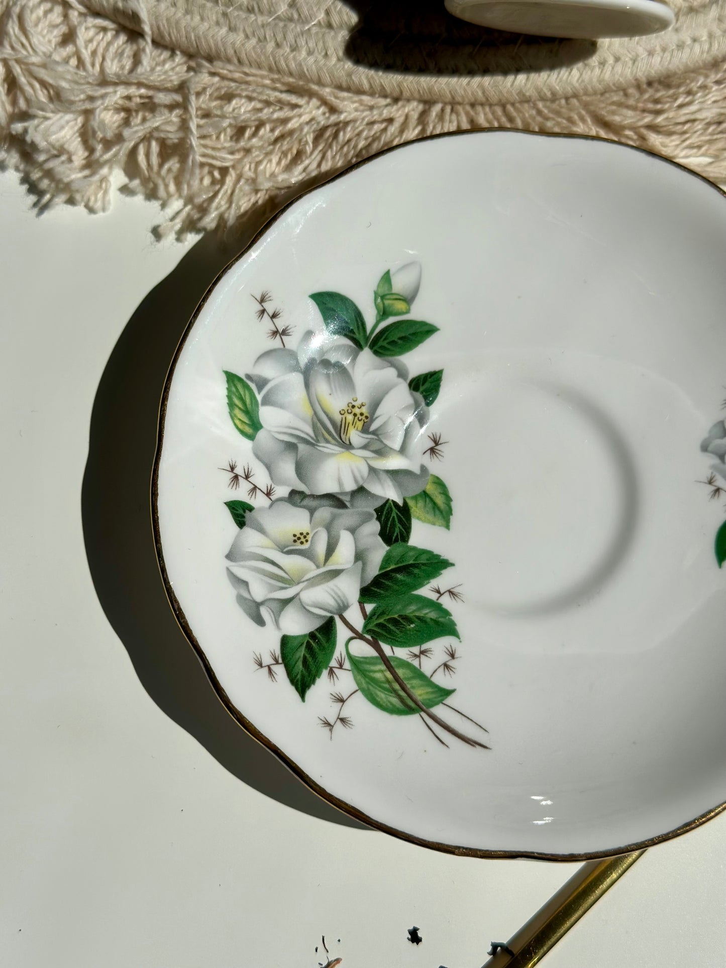 Tasse et soucoupe Royal Camellia