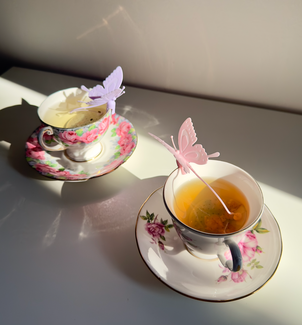 Papillon à thé - infuseur
