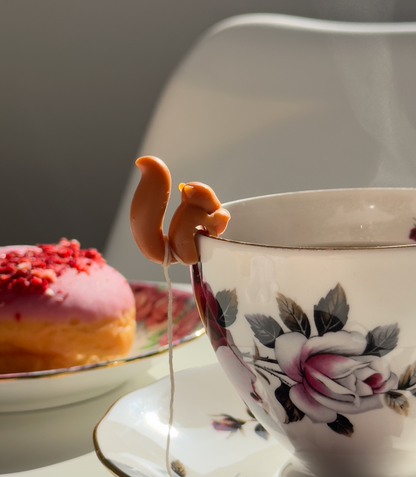 Tea buddy - écureuil accroche sachet de thé