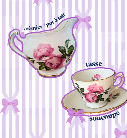 L’Heure du Thé – Trio Anglais Pivoines magiques