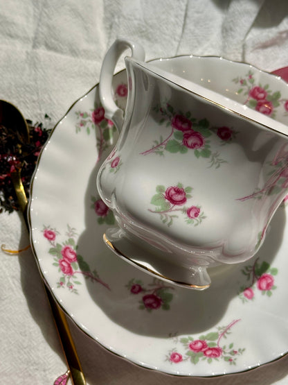 Tasse et soucoupe Roses de Richmond