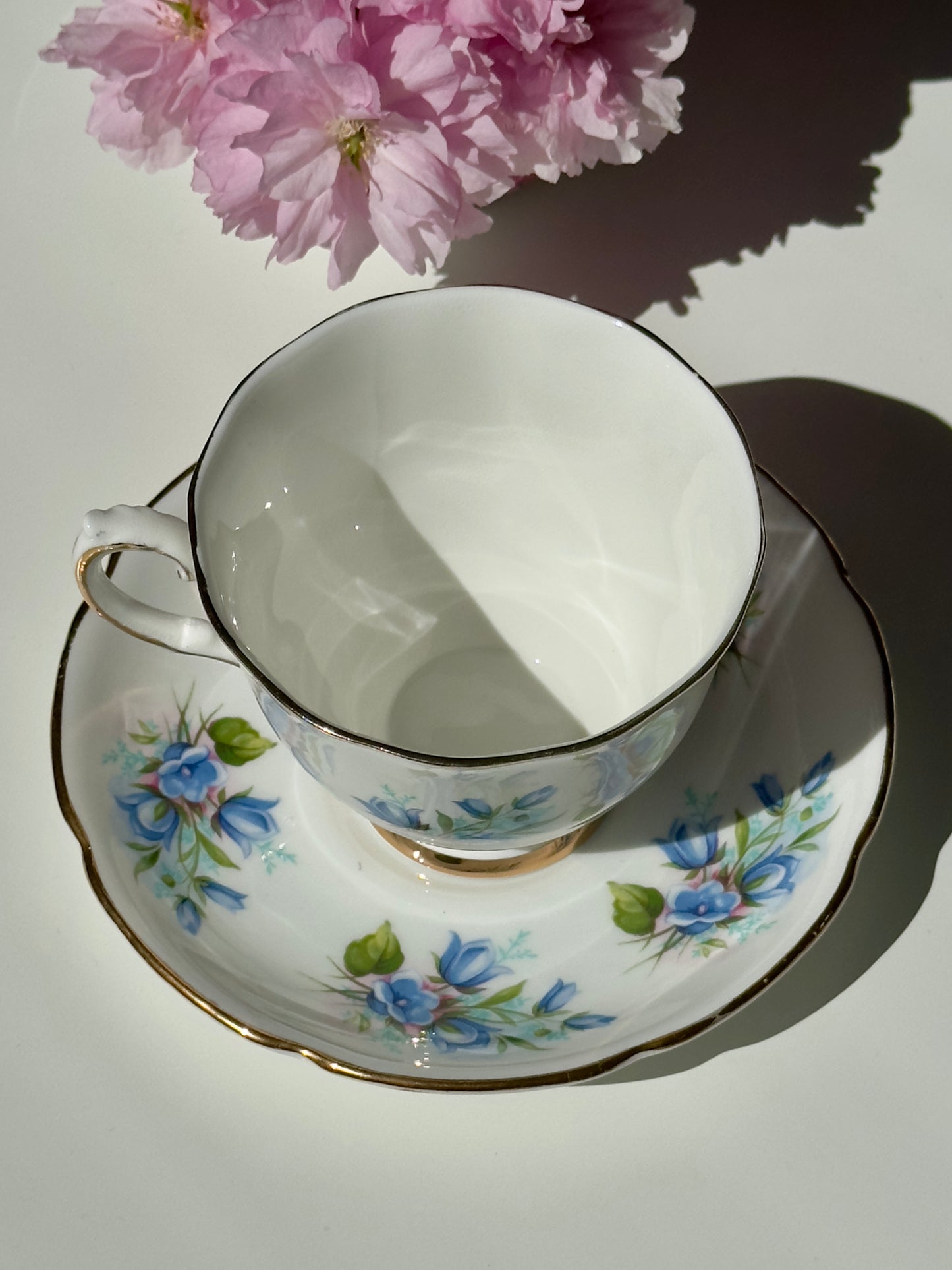 Tasse et soucoupe Rêve bleu