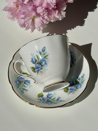 Tasse et soucoupe Rêve bleu