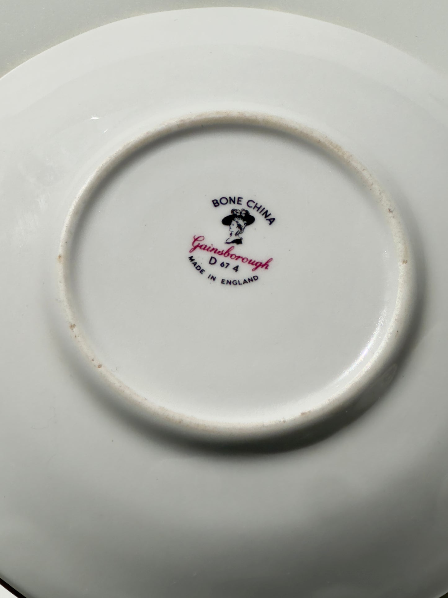 Tasse et soucoupe Vintage Pastels