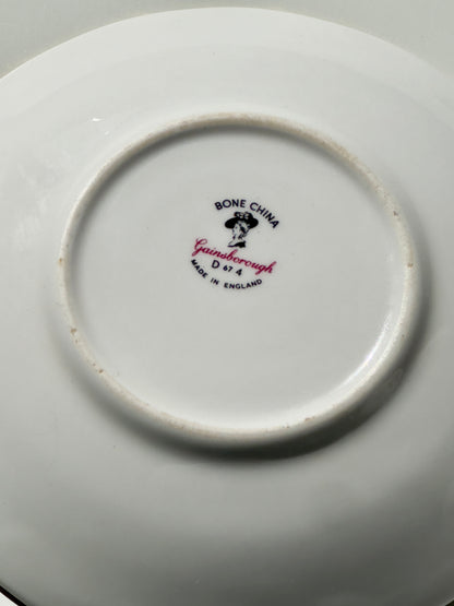 Tasse et soucoupe Vintage Pastels